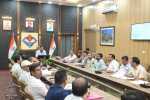 डीएम आशीष चौहान ने की अर्द्धकुंभ परियोजनाओं की समीक्षा